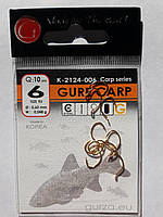 Крючки Gurza gure carp gold № 6