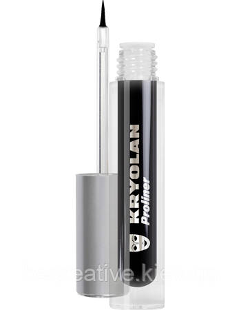 Чорна підводка пролайнер Proliner з пензликом, 4 мл