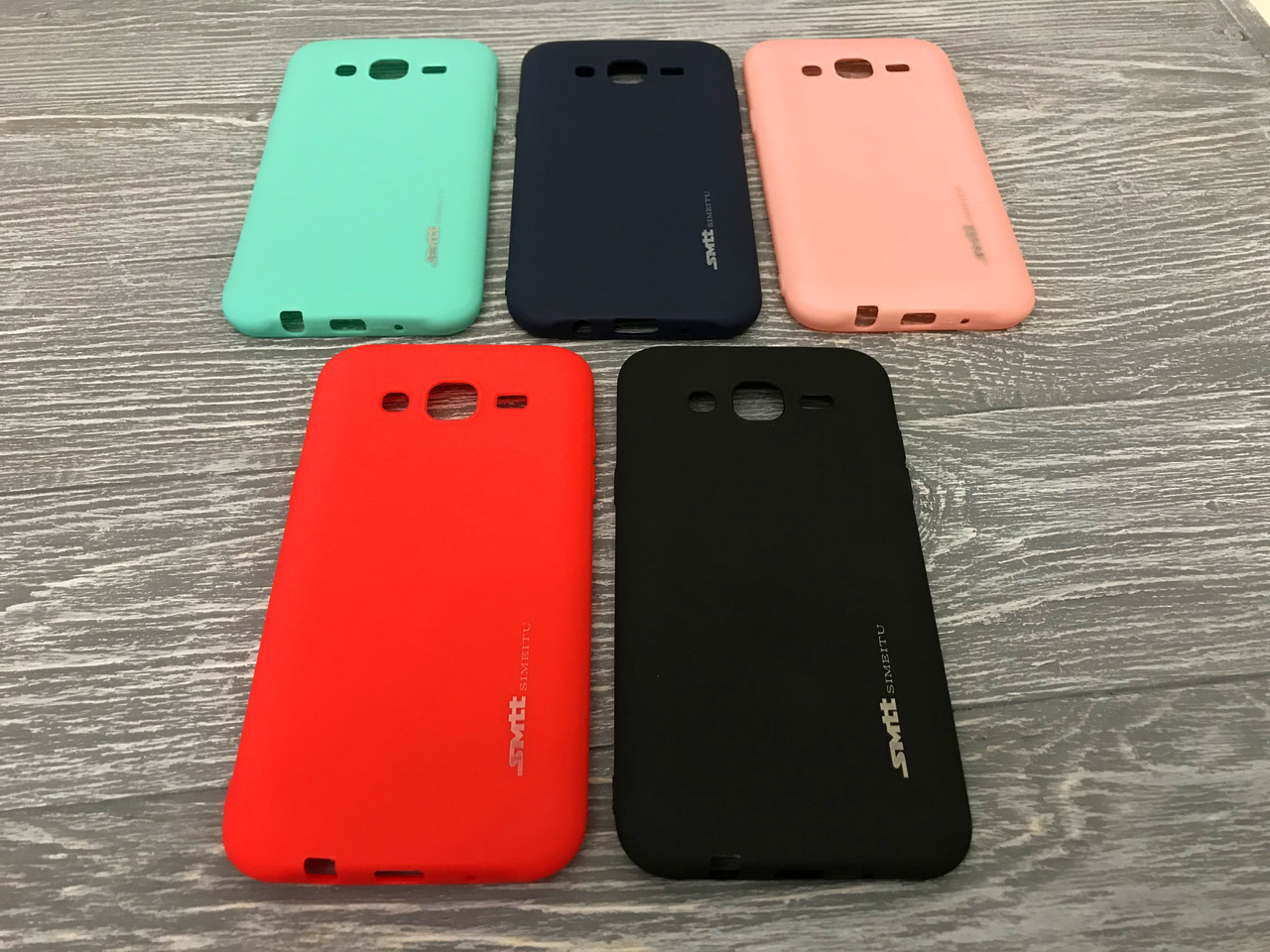 TPU чохол Smitt накладка бампер для Samsung Galaxy J1 2016 Duos SM-J120 (5 кольорів)