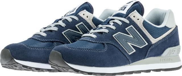 Оригинальные кроссовки замшевые New balance 574EGN синего цвета 45.5 / 29.5cm / us-11.5 / uk-11 - фото 3 - id-p670377465