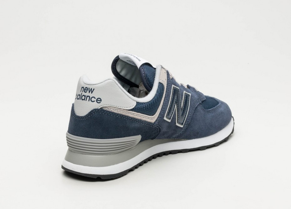 Оригинальные кроссовки замшевые New balance 574EGN синего цвета 45.5 / 29.5cm / us-11.5 / uk-11 - фото 5 - id-p670377465