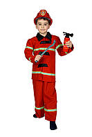 Костюм Пожарного для мальчика Рост 110-116 см