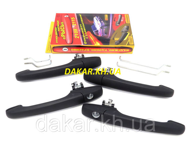 ВАЗ 2109, 21099, 2114, 2115 чёрные Рысь евроручки для автомобиля (ID ...