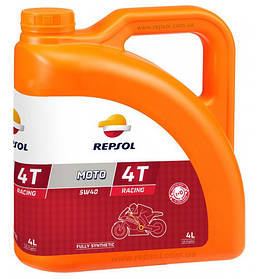 Мотоолія 5W40 REPSOL MOTO RACING 4T (Репс 5W40) синтетика для спорту