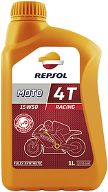 Мотоо олива 15W50 REPSOL MOTO RACING 4T (Репсол 15W50) синтетика для спорту та потужних мотоциклів