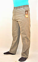 Штани чоловічі літні лляні XL Сірий, фото 3