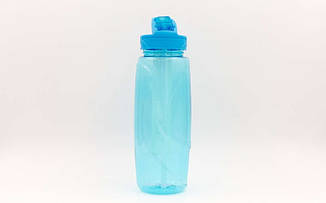 Пляшка для води з камерою для льоду спортивна FI-6436 750 мл (TRITAN прозор, кольори в асортименті), фото 2