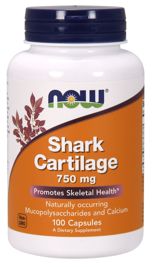 Здоров'я суглобів і зв'язок - Акулячий хрящ / Shark Cartilage, 750 мг 100 капсул