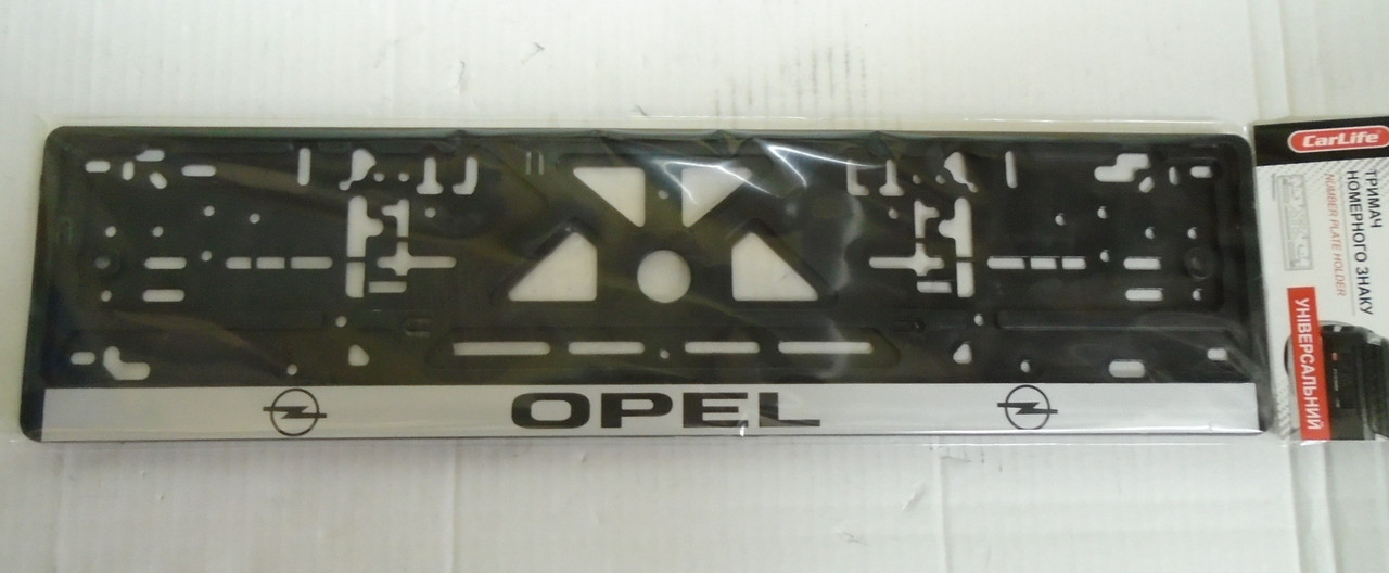 Рамка номерного знака Opel (подномерник) 1шт