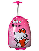 Валіза дитяча Bag Disney для дівчинки на колесах Hello Kitty 22 л (100)