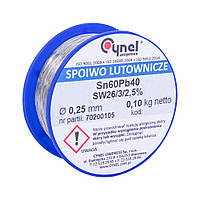 Припой Сynel Sn60Pb40-SW26 0.25 мм 100 г