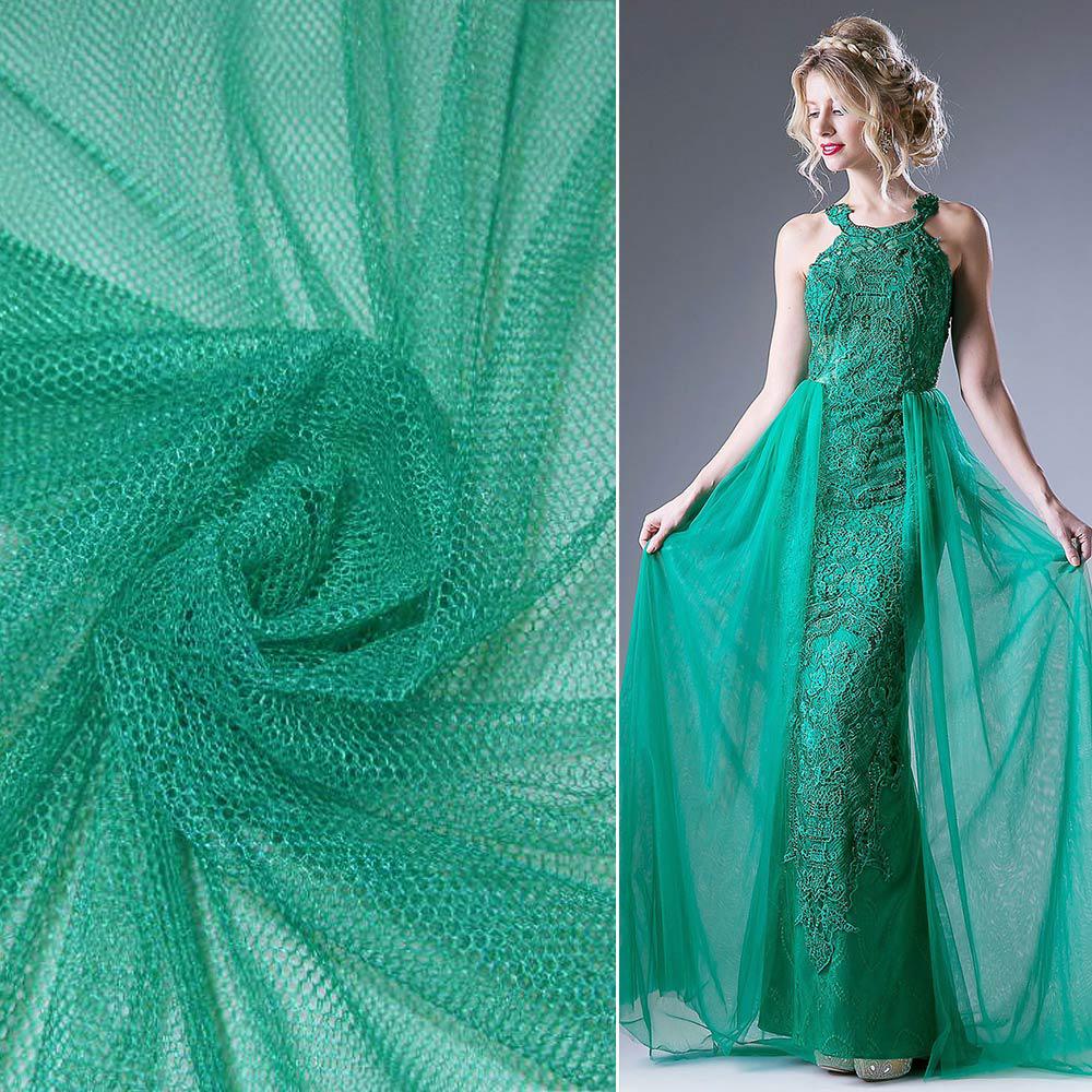 Сітка м'яка тонка зелена ш.150