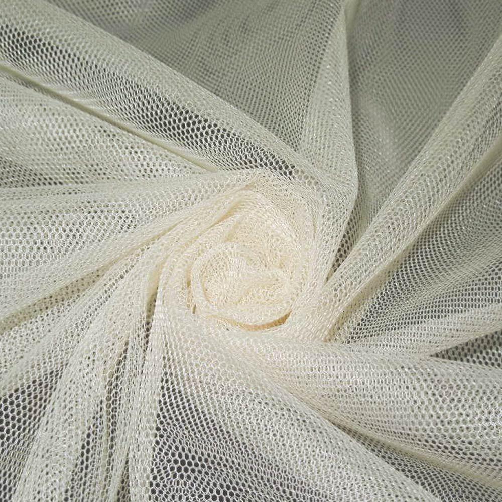 Сітка м'яка тонка жовто-кремова ш.150