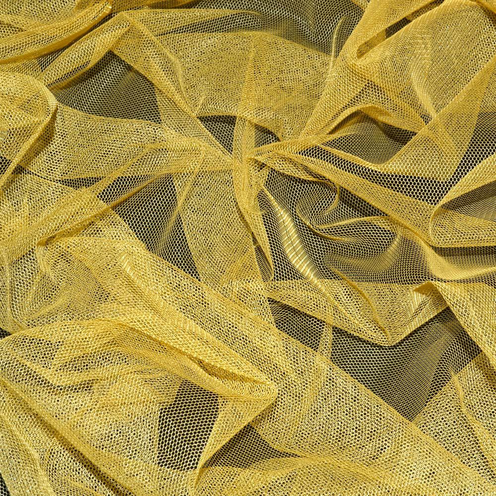 Сітка м'яка тонка жовто-сіра ш.165