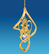 Декоративна підвіска Swarovski "Ангел" AR-1254. Великодні сувеніри, фото 1