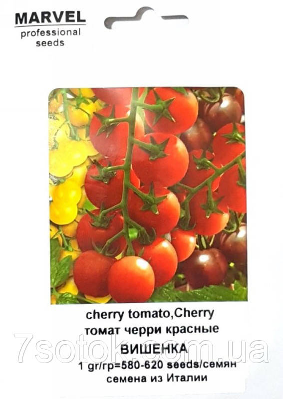 Семена томата Вишенка (red cherry), (Италия), 1г - фото 3 - id-p663759732