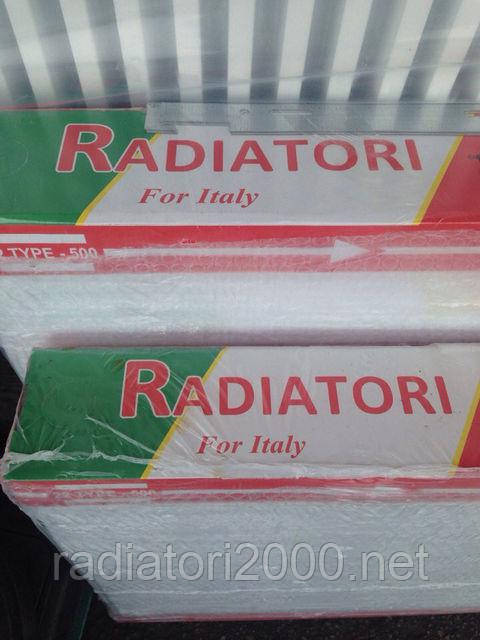 Стальной Радиатор 22 т 500*1000 Radiatori, Турция - фото 2 - id-p211589750