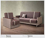 Диван прямий Книжка м'який бік 1 кат (Ківський стандарт) 2050х900h950 (сп.1200х1870) мм, фото 5