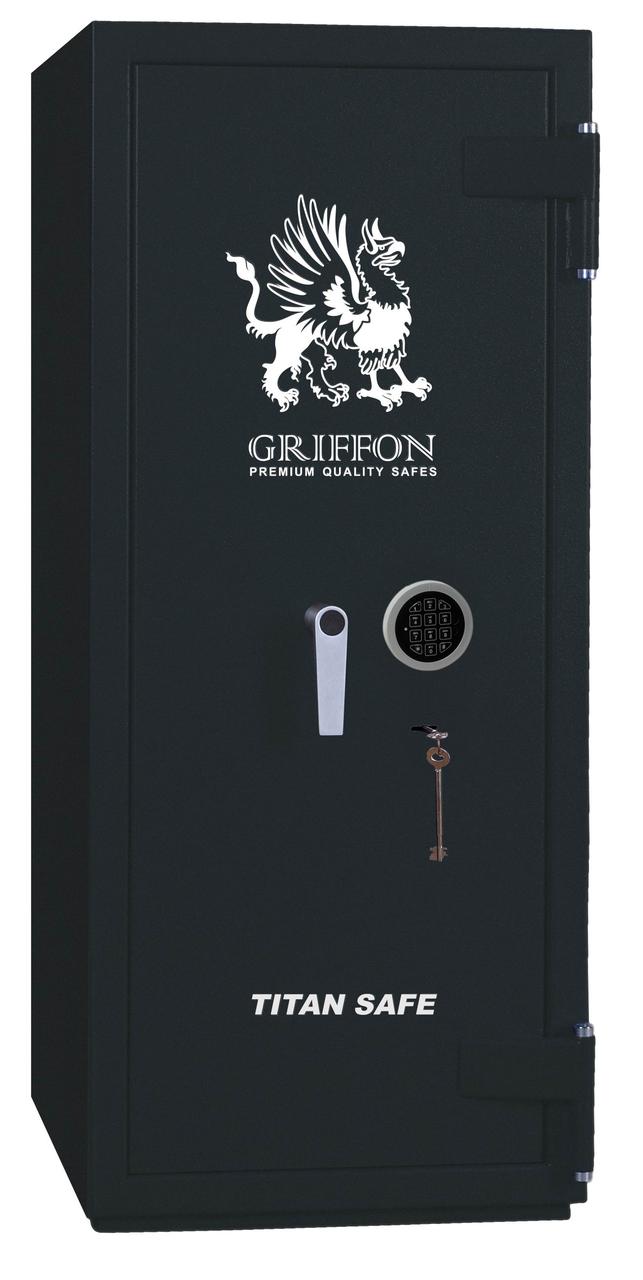 Сейф зламостійкий для дому та офісу Griffon CL.II.120.КЕ  1164(в)х500(ш)х500(гл). 2 клас опору до злому, 30 хв вогнестійкості.