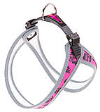 Шлея для собак Ferplast Ферпласт AGILA FASHION 5 кожзам з яскравим принтом, колір в асортименті, фото 2