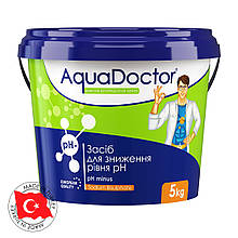 AquaDOCTOR рН Minus, 1кг, 5 кг, 25 кг (гранули)