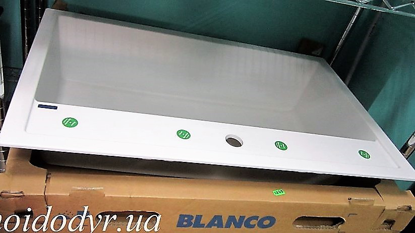 Гранітна раковина для кухні Blanco Dalago 8 (біла)