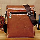 Сумка чоловіча Effeng наплічна коричнева 54138, фото 2