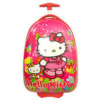 Детский чемодан Bag Disney на колесах для девочки Hello Kitty 22 л (038)