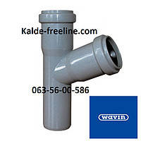 Wavin (вавін) Трійник для каналізації д. 50/40х67