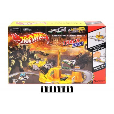 Гараж 641 HotWheel будівельний "Павук" 73дет кор-ка 49х33см