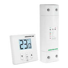 Кімнатний термостат Auraton 200 RTH - бездротовою - добовий