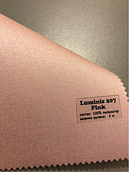 Металізовані рулонні штори Luminis NEW 207 pink