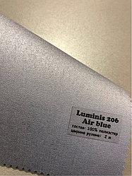 Металізовані рулонні штори Люмініс NEW 206 air blue
