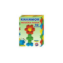 Конструктор Мозаїка-Пазли "Килимок" (40дет) 2940 Малий.