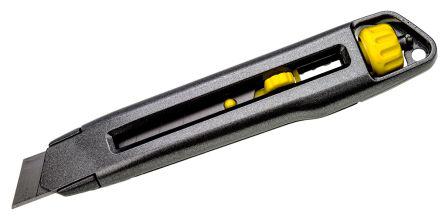 Ніж Stanley Interlock з висувним лезом відламуються сегментним лезом 18 мм 165 мм