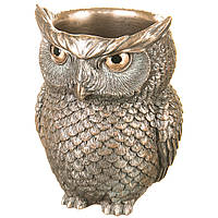 Підставка для ручок Veronese Сова 10х10 х14 см 76938