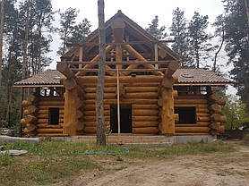 Дом после покраски