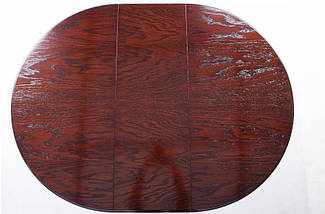 Стіл дерев'яний розкладний круглий «Гаїті» для кухні (серія Гаїті) Мікс Меблі, фото 3