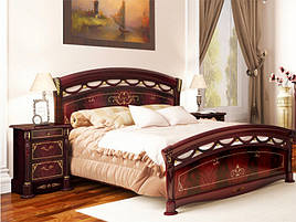 Ліжко з ДСП/МДФ в спальню Роселла 1,6х2,0 з каркасом Миро-Марк