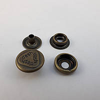 Кнопка No61 15 мм Антик dash (720 шт.) STRONG