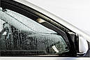 Дефлектори вікон (вітровики) BMW 5 seria 2011+ (F10) Sedan (вставні, 2 шт.) (HEKO), фото 4