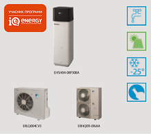 Тепловий насос повітря-вод  Daikin Altherma( 14.8 кВт )EHSXB16Р50B + ERLQ-014CV3,Модельний ряд від 4 до 16 кВт