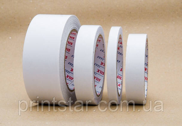 Двосторонній скотч на флізеліновій основі 19 мм*10 м (ширина*довжина)