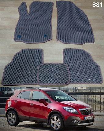 Килимки ЕВА в салон Opel Mokka А '12-21, фото 1