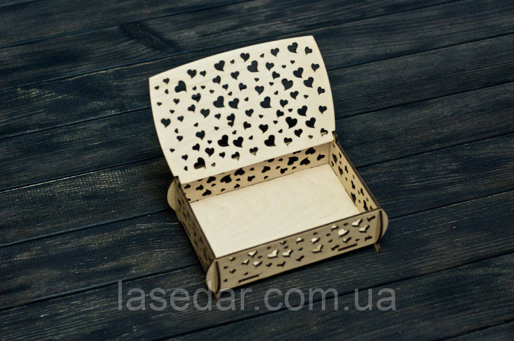 Скринька з дерева та фанери, фото 1