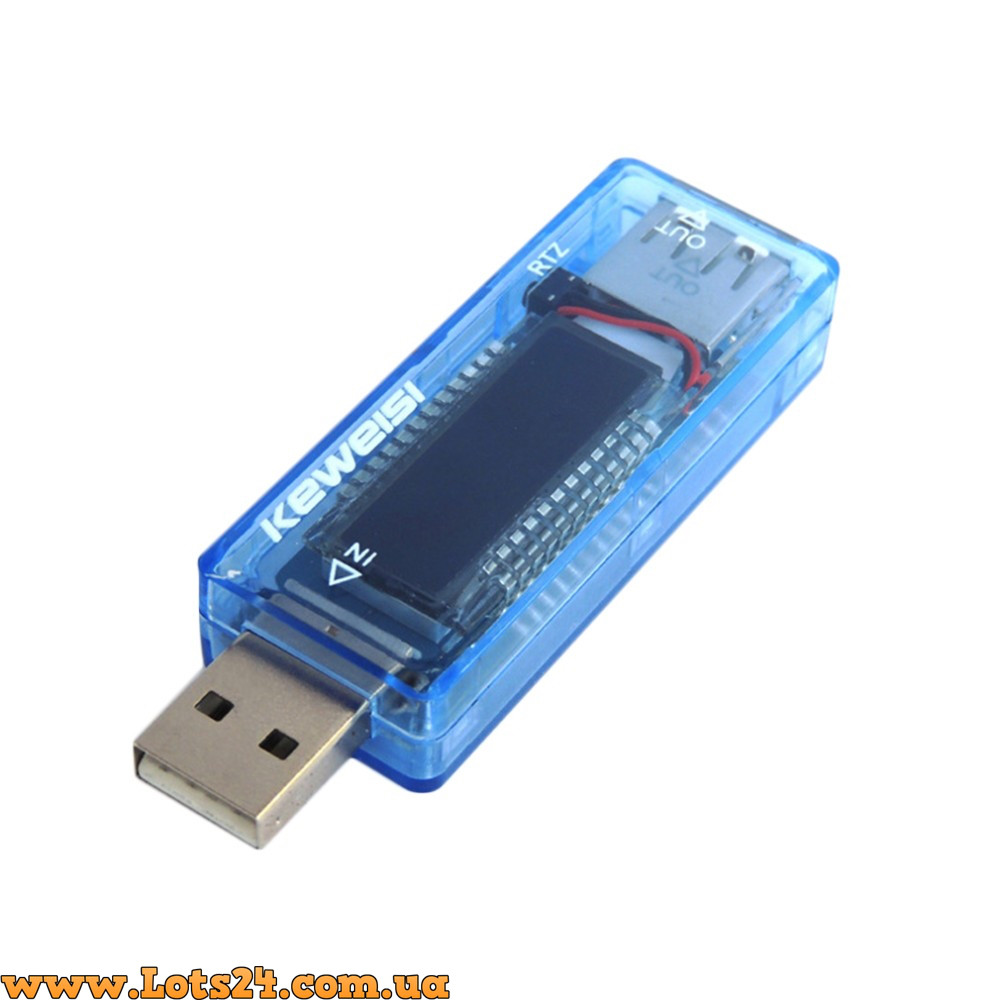 USB-тестер Keweisi KWS-V20 вольтметр амперметр мА·год