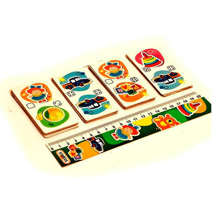 Настольная игра «Strateg» (677) Домино Игрушки, фото 2