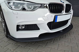 Елерон BMW F30 M Sport Paket тюнінг сплітер під передній бампер