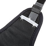 ERGOTREKKING P MEDIUM Ferplast Ферпласт Шлея для собак ергономічна шість точок кріплення (коричневий, чорний), фото 7