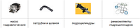 Запчасти на гидравлику погрузчика TCM